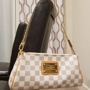 Authentic Louis Vuitton Eva Clutch